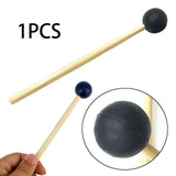 Maxbell Tongue Drum Mallet with Wooden Handle Practitioners Repair Sound Bell Mallet