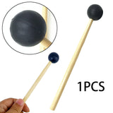 Maxbell Tongue Drum Mallet with Wooden Handle Practitioners Repair Sound Bell Mallet