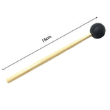 Maxbell Tongue Drum Mallet with Wooden Handle Practitioners Repair Sound Bell Mallet
