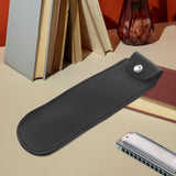 Maxbell Harmonica Case PU Leather Portable Compact Box Cover Musical Instrument Part 21 and 24 holes
