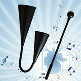 Maxbell Agogo Bells Teaching Aids Birthday Gift Funny Handheld Percussion Instrument 25cmx14cm