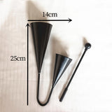 Maxbell Agogo Bells Teaching Aids Birthday Gift Funny Handheld Percussion Instrument 25cmx14cm