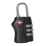 Maxbell TSA Approved 3-Digit Combination Lock Code Padlock Travel Bag and Gym Locker