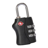 Maxbell TSA Approved 3-Digit Combination Lock Code Padlock Travel Bag and Gym Locker