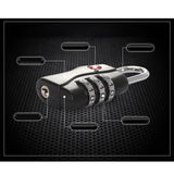 Maxbell TSA Approved 3-Digit Combination Lock Code Padlock Travel Bag and Gym Locker