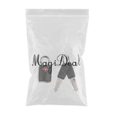 Max TSA Safe Travel Padlock Luggage Suitcase Secure Lock Padlock with 2 Keys