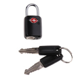 Max TSA Safe Travel Padlock Luggage Suitcase Secure Lock Padlock with 2 Keys