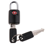 Max TSA Safe Travel Padlock Luggage Suitcase Secure Lock Padlock with 2 Keys
