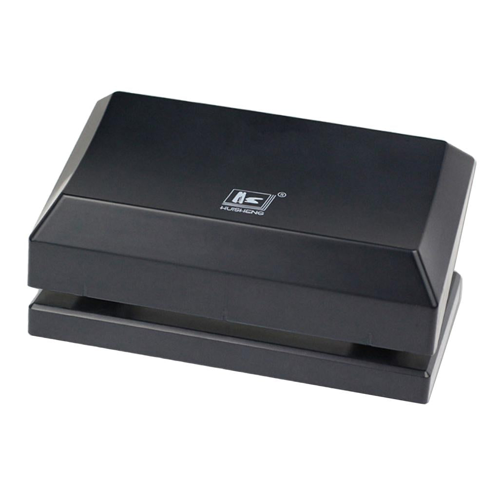 Maxbell Double Hole Paper Craft Punch for Book Binder Punch Handcraft Puncher -Black