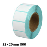 Max 1000Pieces 30x20mm Blank White Thermal Adhesive Sticky Adress Printer Labels