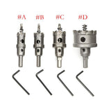 Max Maxb Stainless Steel Carbide Tip Alloy Hole Saw Multiple-tooth Drill Bit 19.5mm