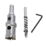 Max Maxb Stainless Steel Carbide Tip Alloy Hole Saw Multiple-tooth Drill Bit 18.5mm