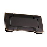 Max Invisible Metal Pull Cabinet Cupboard Drawer Handle Antique Retro brown