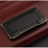Max Invisible Metal Pull Cabinet Cupboard Drawer Handle Antique Retro brown