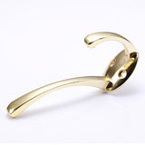 Max European Style Ceramic Head Door Wall Hooks Holder Key Towel Coat Hat Hanger Golden L