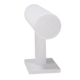 Max T-bar Jewelry Bracelet Bangle Watch Display Stand Holder White Velvet