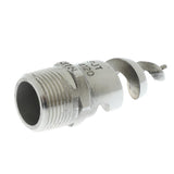 Max Spiral Jet Cone Atomization Spray Nozzle 3/4" Male 316 Stainless Steel