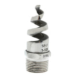 Max Spiral Jet Cone Atomization Spray Nozzle 1" Male 316 Stainless Steel
