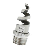 Max Spiral Jet Cone Atomization Spray Nozzle 1" Male 316 Stainless Steel