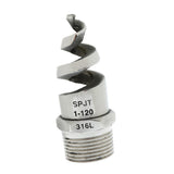Max Spiral Jet Cone Atomization Spray Nozzle 1" Male 316 Stainless Steel
