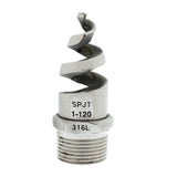 Max Spiral Jet Cone Atomization Spray Nozzle 1" Male 316 Stainless Steel