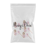 Max 5Pcs 12 Colored Pencil with Container Sharpener Child Writing Card Pink Tube