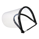 Max Head-mounted Clear Face Shield on Universal Safety Helmet 4mm