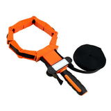 Max 13ft Woodworking Clamp Quick Adjustable Band Corners Clamp Polygonal Clip