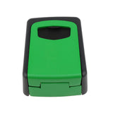 Max Key Storage Lock Box 4-Digit Combination Lock Box Wall Mounted  Green