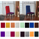 Max Universal Spandex Chair Covers For Wedding Party Decoration Red