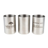 Max Modern Style Stainless Steel Pen Holder Pencil Storage Blue mountain