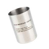 Max Modern Style Stainless Steel Pen Holder Pencil Storage Blue mountain