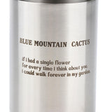 Max Modern Style Stainless Steel Pen Holder Pencil Storage Blue mountain