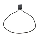 Max 1000 Pieces Tag String Lock Fastener Clothing Labeling Tagging Supply black