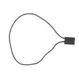 Max 1000 Pieces Tag String Lock Fastener Clothing Labeling Tagging Supply black