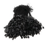Max 1000 Pieces Tag String Lock Fastener Clothing Labeling Tagging Supply black