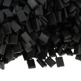 Max 1000 Pieces Tag String Lock Fastener Clothing Labeling Tagging Supply black