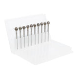 Max 10 Pieces 6mm Tungsten Carbide Burrs Rotary Point Burrs Grinder Shank Bits