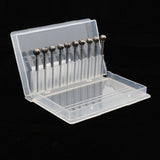 Max 10 Pieces 6mm Tungsten Carbide Burrs Rotary Point Burrs Grinder Shank Bits