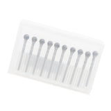 Max 10 Pieces 6mm Tungsten Carbide Burrs Rotary Point Burrs Grinder Shank Bits