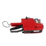 Max MX-6600 / 10 Digits 2 Lines Price Tag Gun Price Labeller Multi-Currency Red