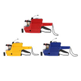 Max MX-6600 / 10 Digits 2 Lines Price Tag Gun Price Labeller Multi-Currency Red