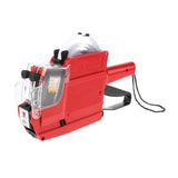 Max MX-6600 / 10 Digits 2 Lines Price Tag Gun Price Labeller Multi-Currency Red