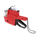 Max MX-6600 / 10 Digits 2 Lines Price Tag Gun Price Labeller Multi-Currency Red