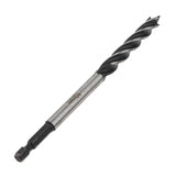 Max HSS 165mm Brad Point Drill Bit Shank Twist Hole Saw Woodworking Tool 10mm