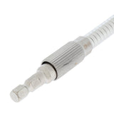 Max Flexible 1/4" Hex Screwdriver Extension Bar Drill Driver Shaft 200mm