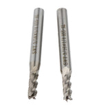 Max Tungsten Steel Straight Shank 4-Flute End Mill Cutter Drill Bit #4