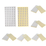 Max 70Sheets Clothing Label Round Size Stickers Retail Apparel Label 14mm dia XS