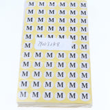 Max 70Sheets Clothing Label Round Size Stickers Retail Apparel Label 14mm dia M