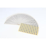 Max 70Sheets Clothing Label Round Size Stickers Retail Apparel Label 14mm dia M